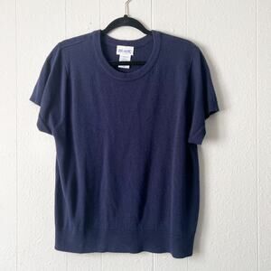 Vintage Blair Womens Sweater XL Short Sleeve Old Money Career Business Casual